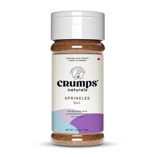 Crumps' Naturals Beef Sprinkles Freeze-Dried Dog Treats, 120-gram (Size: 120-gram)