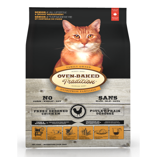 Oven-Baked Tradition Adult Senior Cat 5lb