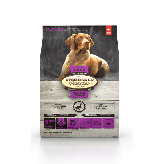 Oven-Baked Tradition All Breeds All Life Stages Grain Free Duck Dog 10lb