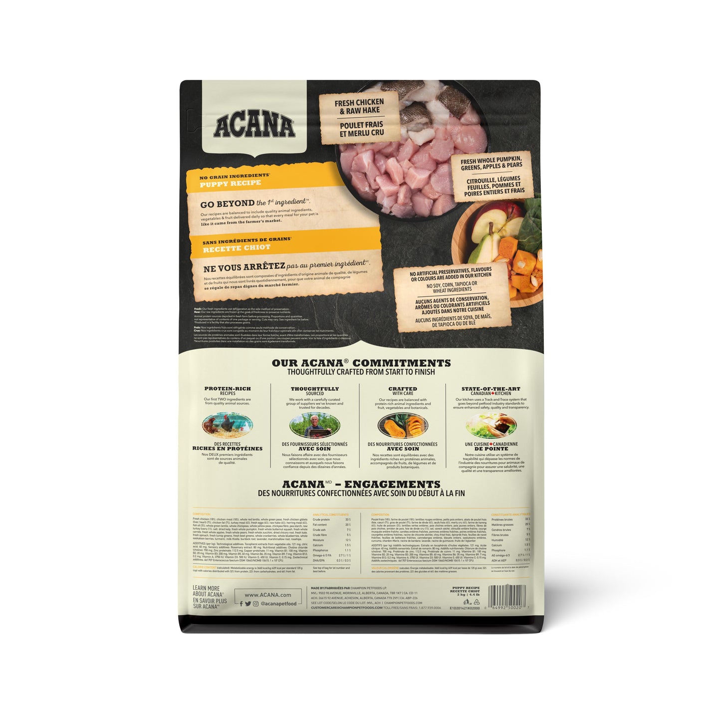 ACANA Puppy Dry Dog Food, 2-kg (Size: 2-kg)