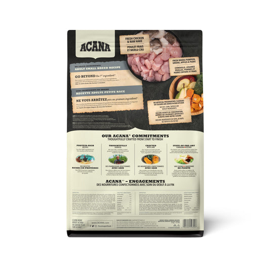 ACANA Adult Small Breed Dry Dog Food, 2-kg