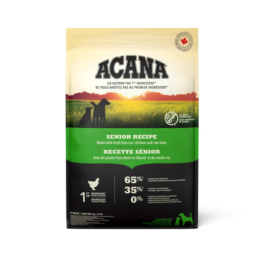 ACANA Senior Dry Dog Food, 6-kg (Size: 6-kg)