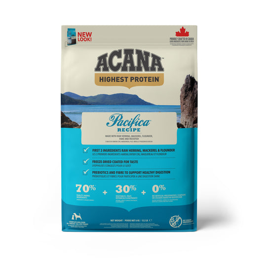 ACANA Pacifica Dry Dog Food, 6-kg (Size: 6-kg)