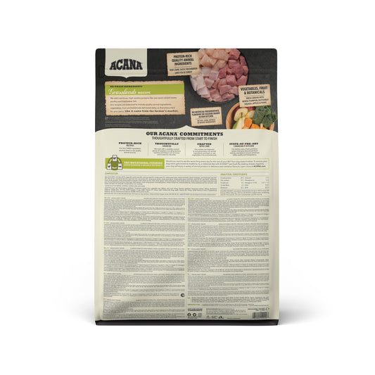 ACANA Highest Protein Grasslands Dry Dog Food, 2-kg