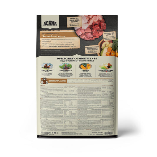 ACANA Ranchlands Dry Dog Food, 6-kg
