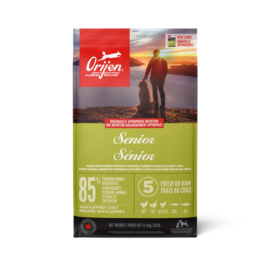 ORIJEN Senior Dry Dog Food, 2-kg (Size: 2-kg)