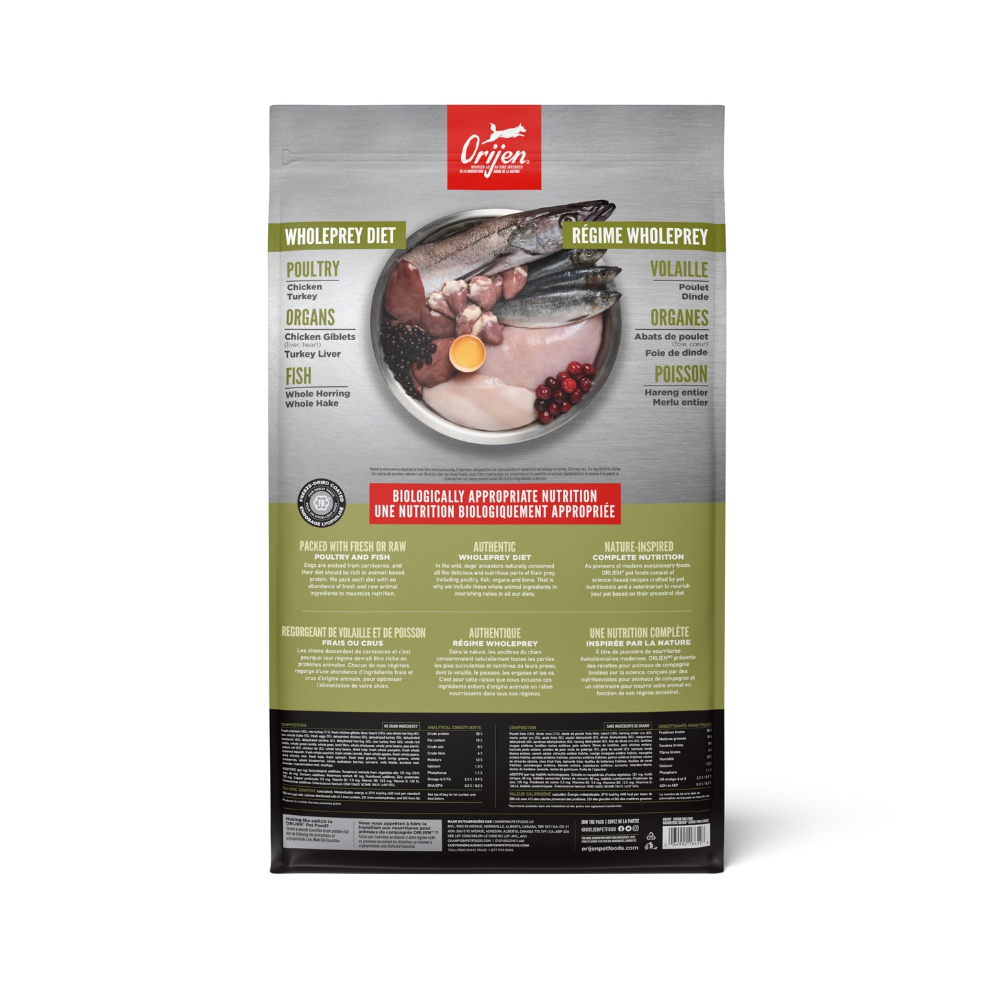 ORIJEN Senior Dry Dog Food, 2-kg (Size: 2-kg)