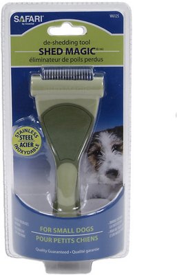 Safari Shed Magic De-Shedding Tool for Dogs, Small (Size: Small)