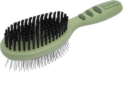 Safari Combo Brush for Dogs, Medium (Size: Medium)