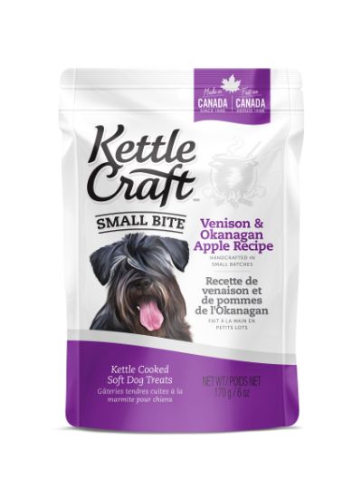 Kettle Craft Venison & Okanagan Apple Dog Treats, Small, 170-gram