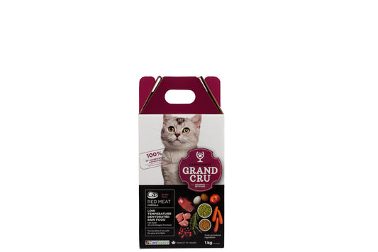 CaniSource Grand Cru Red Meat Formula Grain-Free Dehydrated Cat Food, 1-kg