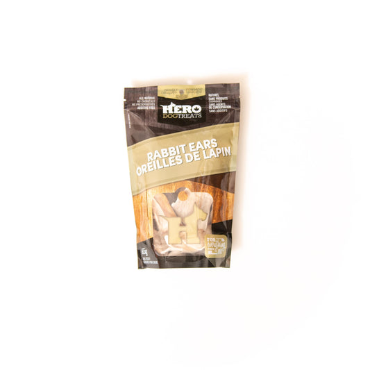 HeroDogTreats Rabbit Ears Dog Treats, 65-gram (Size: 65-gram)