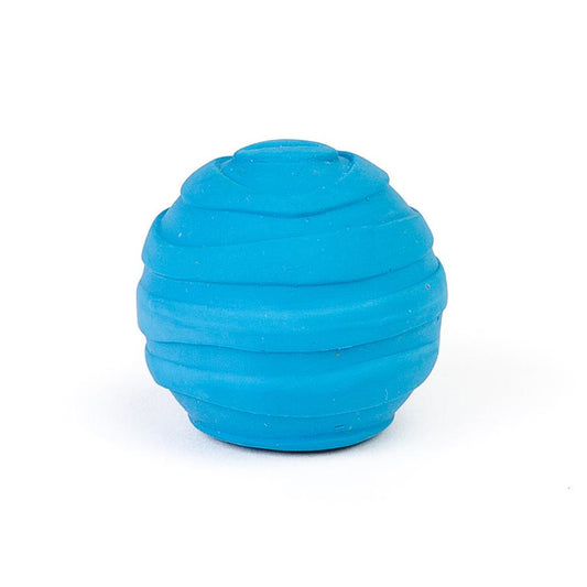 Bud'z Mini Latex Ball Squeaker Dog Toy, Blue, 5-cm (Size: 5-cm)