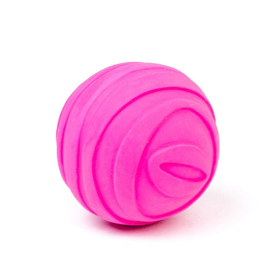 Bud'z Latex Ball Squeaker Dog Toy, Purple, 6.5-cm (Size: 6.5-cm)