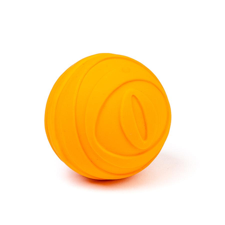 Bud'z Latex Ball Squeaker Dog Toy, Orange, 6.5-cm (Size: 6.5-cm)