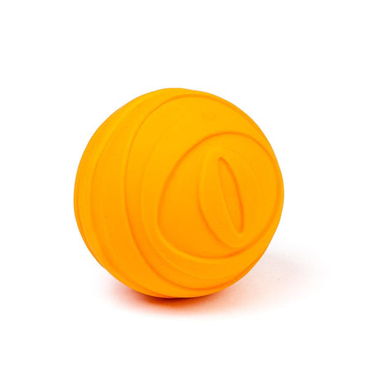 Bud'z Latex Ball Squeaker Dog Toy, Orange, 6.5-cm (Size: 6.5-cm)