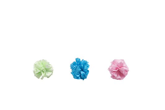 Bud'z Coloured Paper Balls Cat Toy, 5-cm (Size: 5-cm)