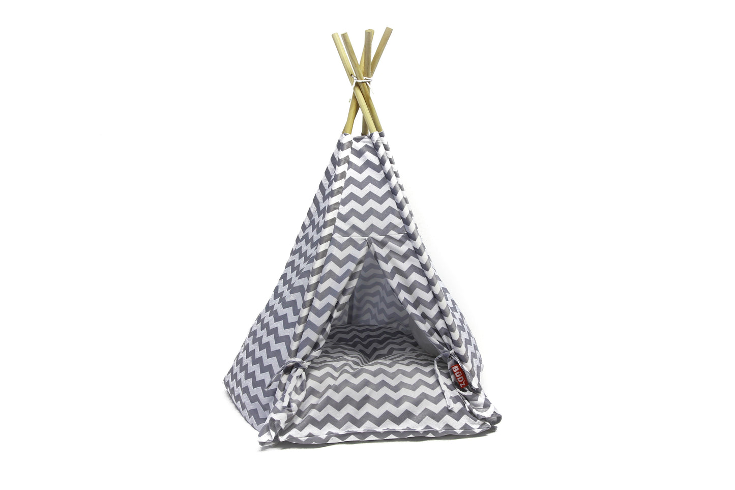 Bud'z Cat Tent, Gray, 66 x 63.5-cm (Size: 66 x 63.5-cm)