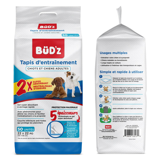 Bud'z Puppy Dog Pad, 50-pk (Size: 50-pk)