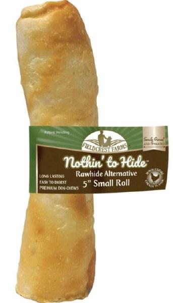 Fieldcrest Farms Nothin' to Hide Chicken Roll Dog Treats, 5-in (Size: 5-in)