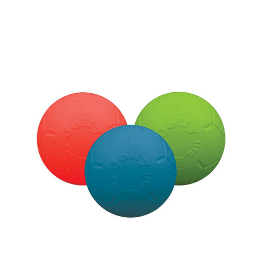 Jolly Pets Jolly Soccer Ball Dog Toy, Assorted Colors, 8-in (Size: 8-in)