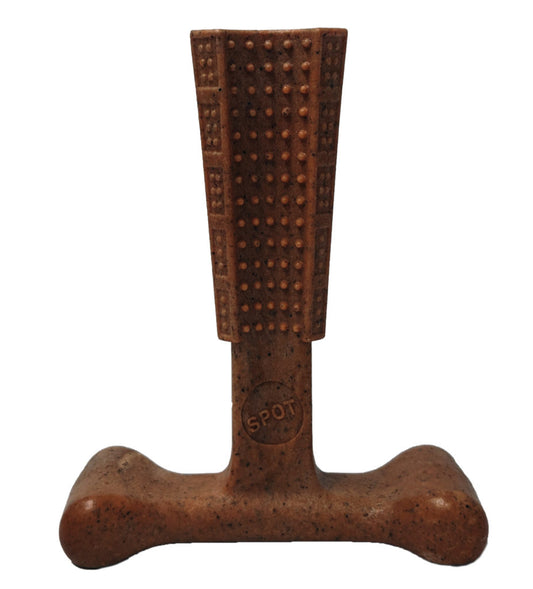Ethical Pet Spot Bambone Plus Beef Dog Toy, 4-in (Size: 4-in)