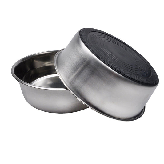 Maslow Non-Skid Heavy Duty Stainless Steel Dog Bowl, 96-oz (Size: 96-oz)