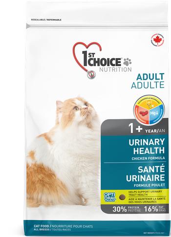 1st Choice Nutrition Urinary Health Chicken Dry Cat Food, 1.8kg