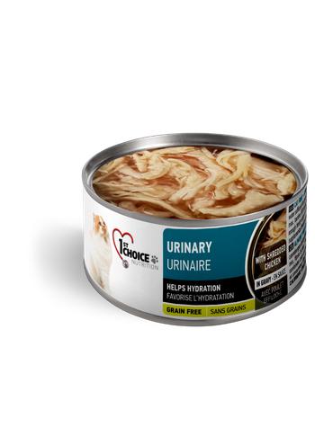 1st Choice Nutrition Urinary Shredded Chicken Wet Cat Food, 3-oz (Size: 3-oz)