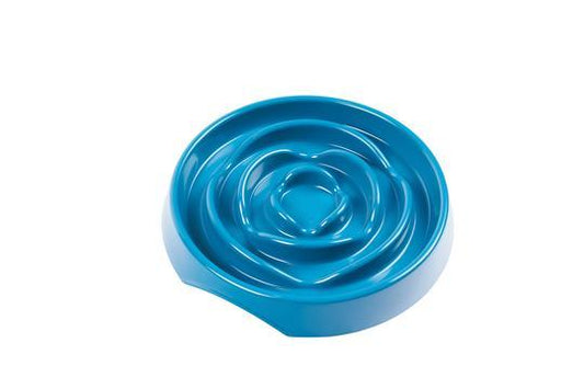 Messy Mutts Interactive Dog Slow Feeder, Blue, 1.75-cup (Size: 1.75-cup)