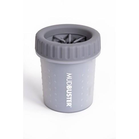 Dexas Popware for Pets Dexas MudBuster Portable Dog Paw Cleaner, Gray, Small (Size: Small)