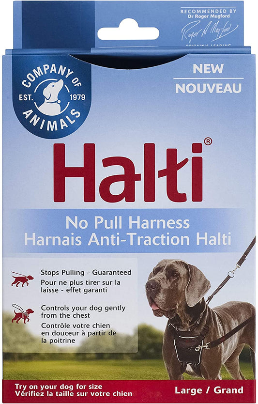 Halti No Pull Harness, Black, Large (Size: Large)