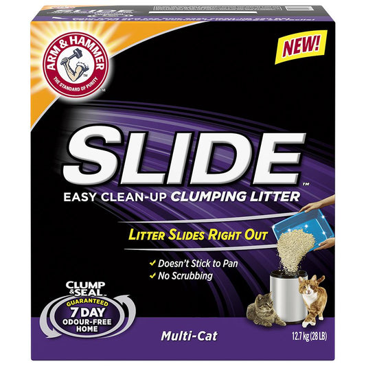 Arm & Hammer Slide Multi-Cat Clumping Cat Litter, 12.7-kg (Size: 12.7-kg)