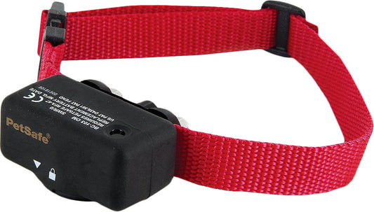 PetSafe Static Basic Bark Control Collar, Red