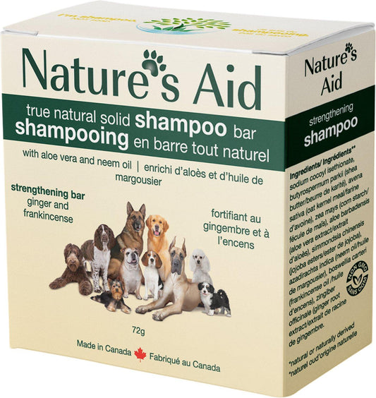 Nature's Aid Coat Strengthening Dog Shampoo Bar