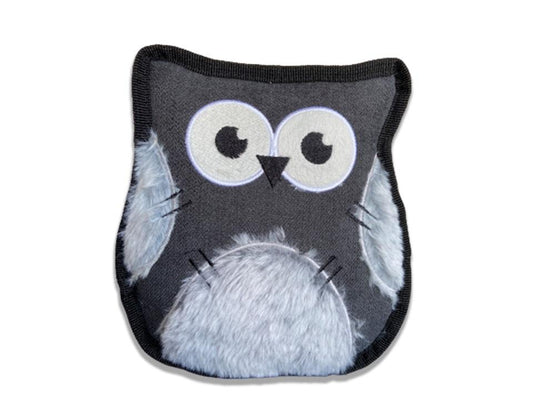 Bud'z Patchs Owl Dog Toy, 18 x 6.5 x 20-cm (Size: 18 x 6.5 x 20-cm)