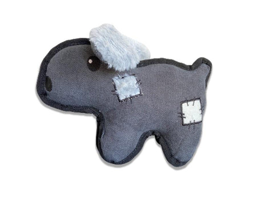 Bud'z Patchs Rabbit Dog Toy, 17 x 7 x 23.5-cm (Size: 17 x 7 x 23.5-cm)