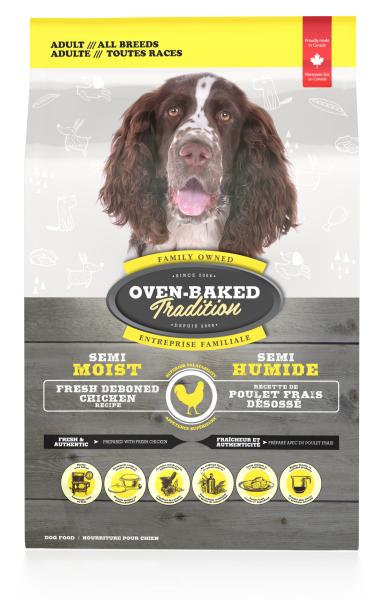 Oven-Baked Tradition Chicken Semi-Moist Dog Food, 5-lb