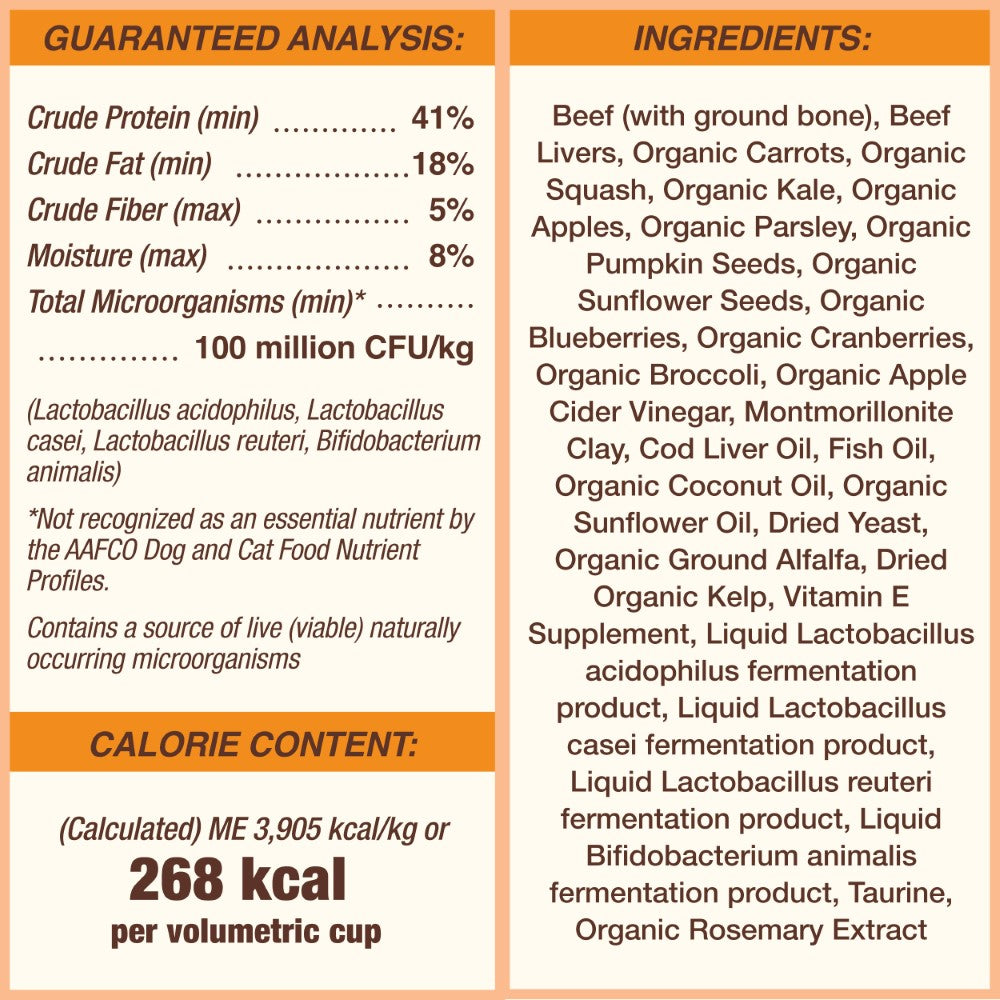 Primal Pronto Raw Freeze-Dried Beef Recipe Dog Food, 25-oz (Size: 25-oz)