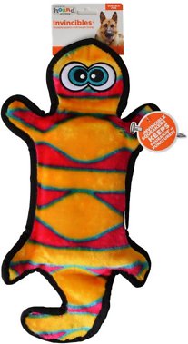 Outward Hound Invincibles Geckos Squeak Dog Toy, 2-Squeaker (Size: 2-Squeaker)