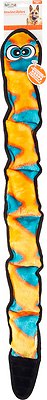 Outward Hound Invincibles Snakes Red/Orange Squeak Dog Toy, 6-Squeak Orange (Size: 6-Squeak Orange)