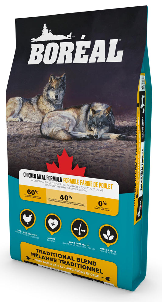 Boreal Traditional Blend Chicken Meal Formula Dry Dog Food, 16.8-kg (Size: 16.8-kg)