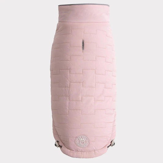 GF Pet Reversible Chalet Dog Jacket, Pink, Small