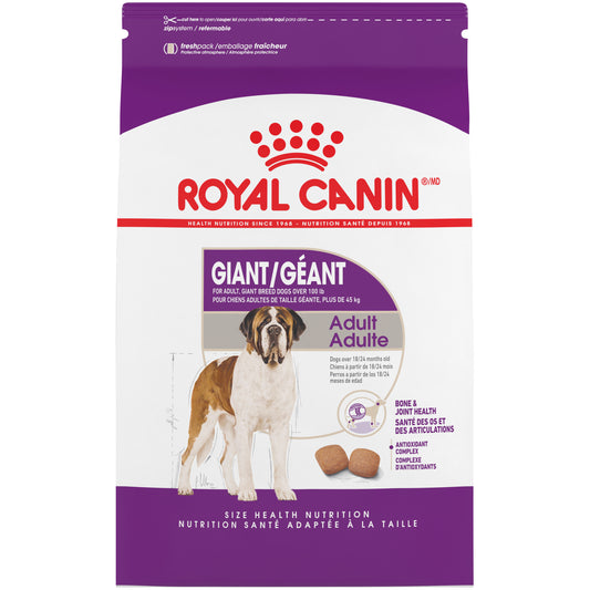 Royal Canin Size Health Nutrition Giant Breed Adult Dry Dog Food, 30-lb (Size: 30-lb)