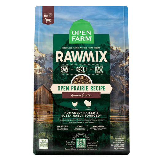 Open Farm RawMix Open Prairie Ancient Grains Dry Dog Food, 3.5-lb (Size: 3.5-lb)