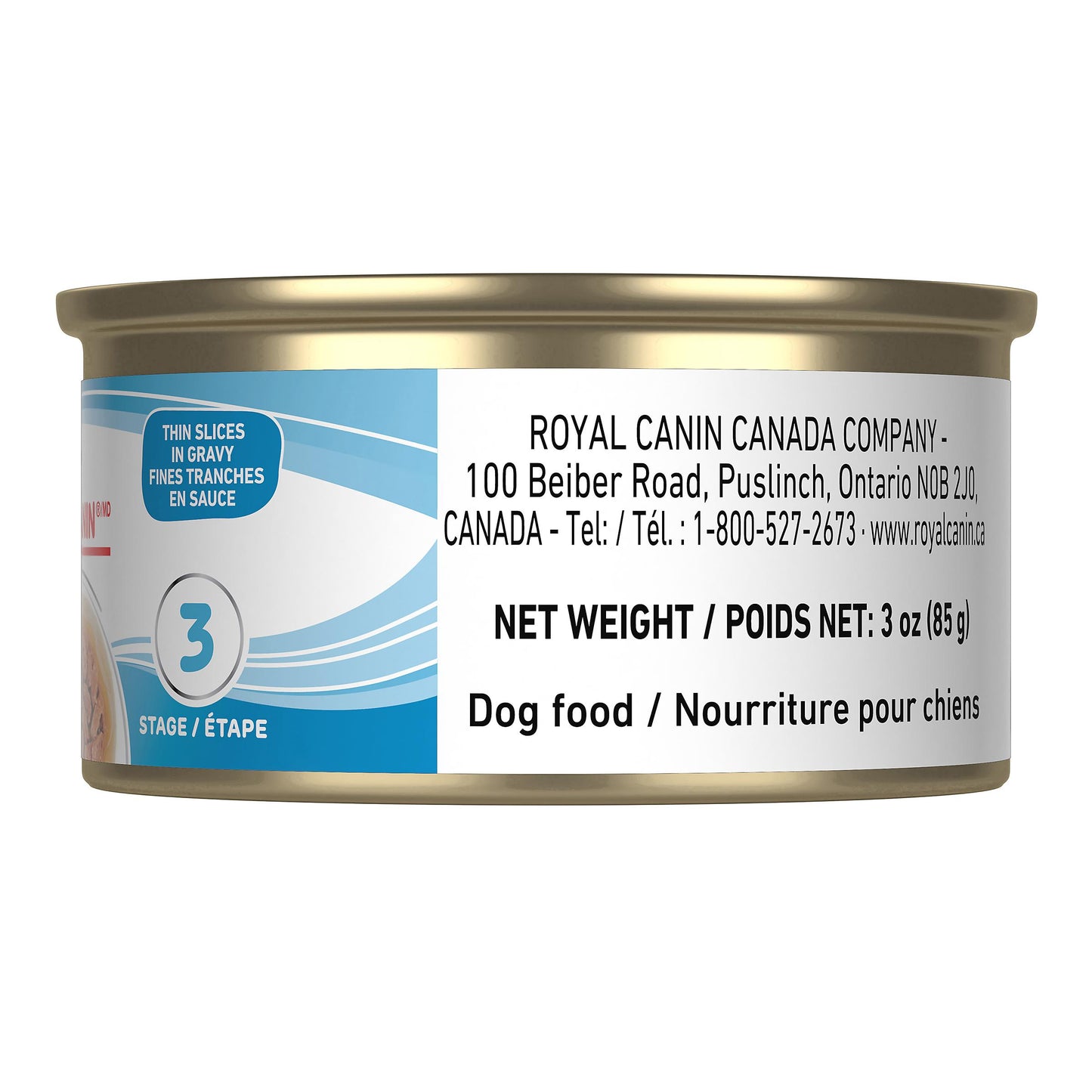 Royal Canin Canine Health Nutrition X-Small Puppy Thin Slices in Gravy Wet Dog Food Can, 3-oz