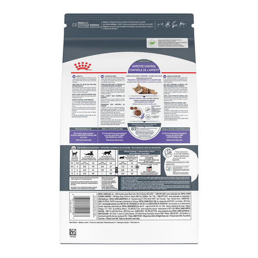 Royal Canin Feline Care Nutrition Appetite Control Care Dry Cat Food, 14-lb