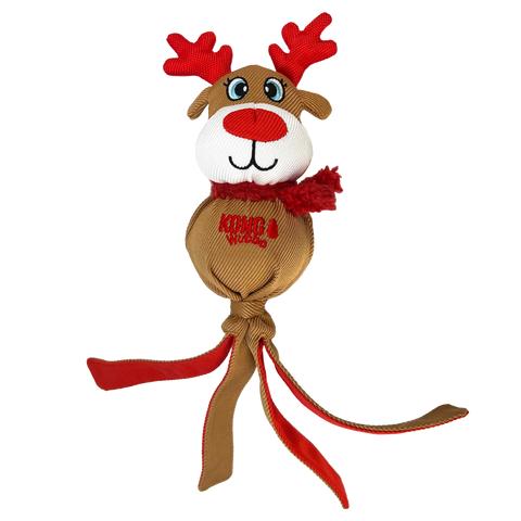 KONG Holiday Wubba Dog Toy, Assorted, Large (Size: Large)