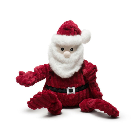 HuggleHounds St. Nick Knottie Holiday Dog Toy Small