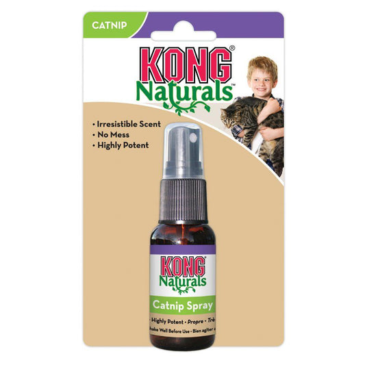KONG Naturals Catnip Spray for Cats, 1-oz